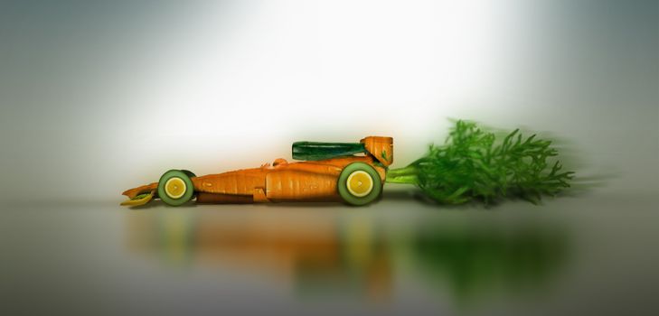 Ambacht van groenten door eigen handen