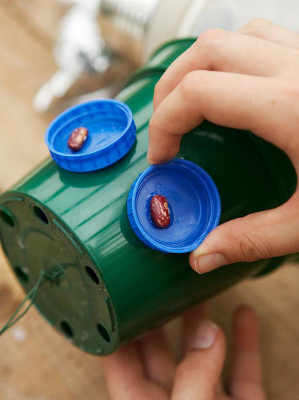 Nieuwe ambachten van plastic flessen met hun eigen handen voor tuin en boomgaard