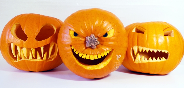 Halloween pompoen lantaarns