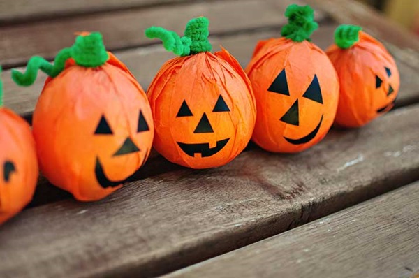 Ambachten voor kinderen op Halloween