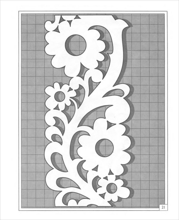 Snijden draad (opengewerkte) en stencils