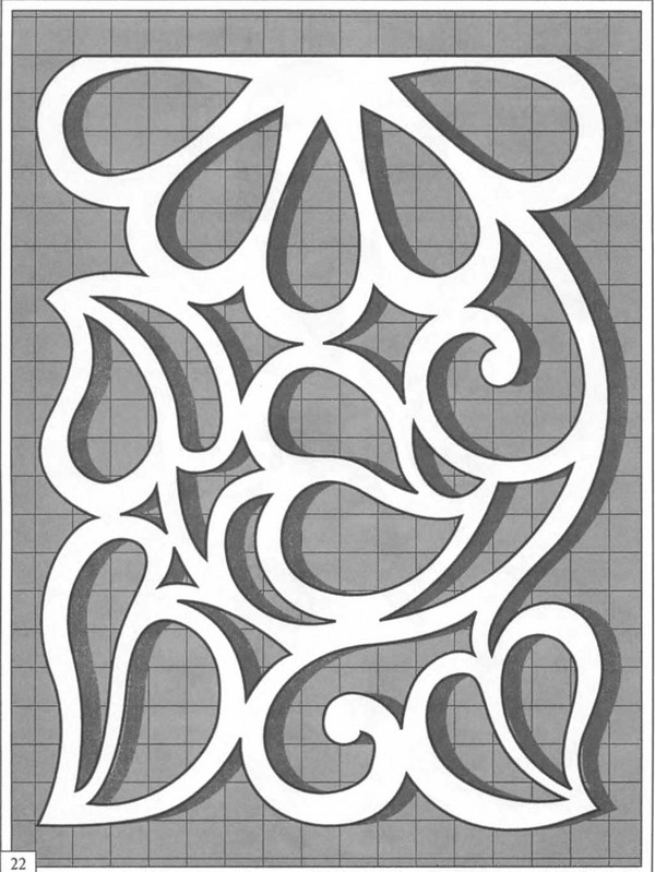 Snijden draad (opengewerkte) en stencils