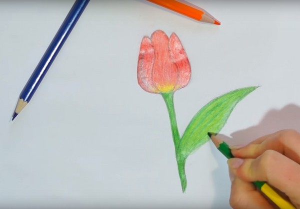 Moedersdag met hun eigen handen opstellen: potlood, verf, kleuterschool, school