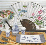 Keramische schilderkunst: set voor sushi Keramische schilderkunst: set voor sushi