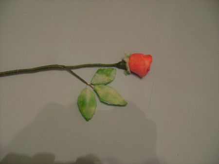 Een geschenk voor moeder bloemen van watten