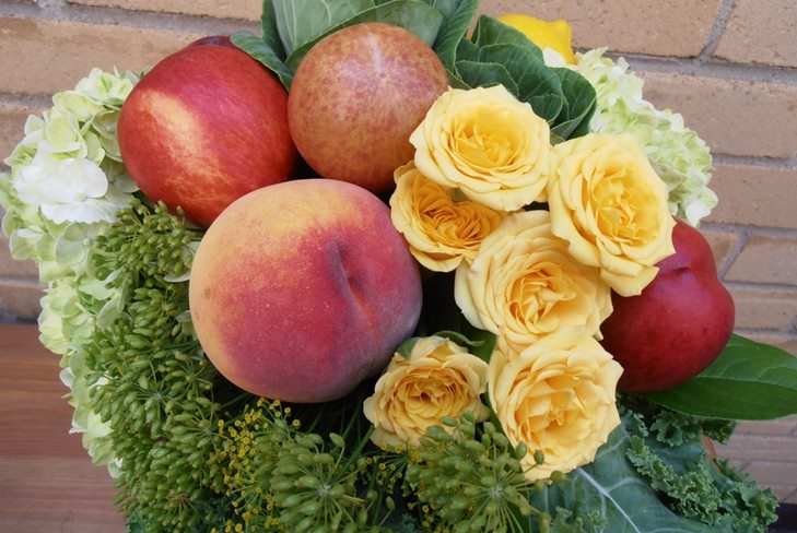 Hijzelf een bloemist: 5 herfstboeketten met groenten en fruit