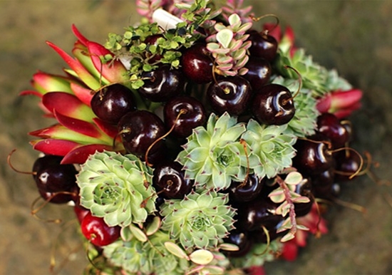 Hijzelf een bloemist: 5 herfstboeketten met groenten en fruit
