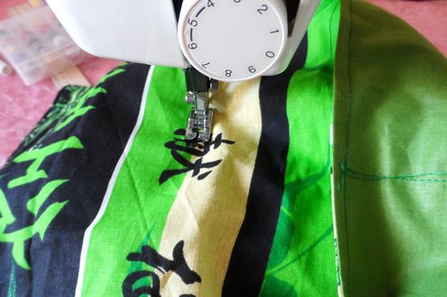 Sling met ringen met eigen handen