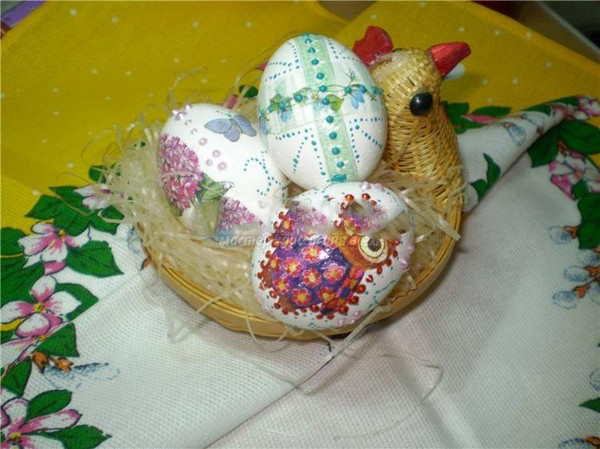 Decoratie voor Pasen uit eigen hand: ideeën, souvenirs, masterclasses, foto