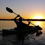 Watertocht op kajaks Watertocht op kajaks