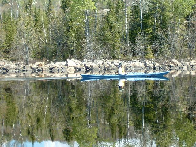 Watertocht op kajaks
