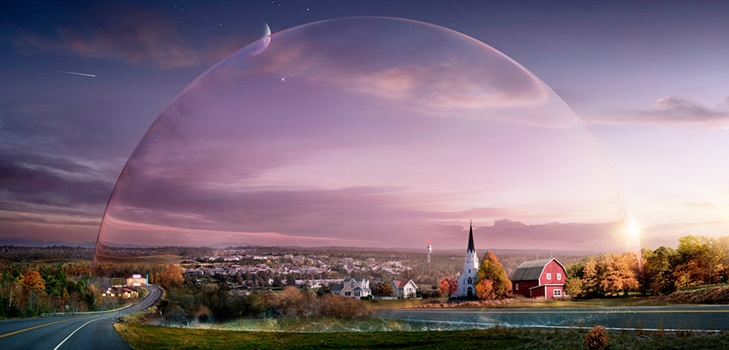 Herziening van de serie "Under the Dome"