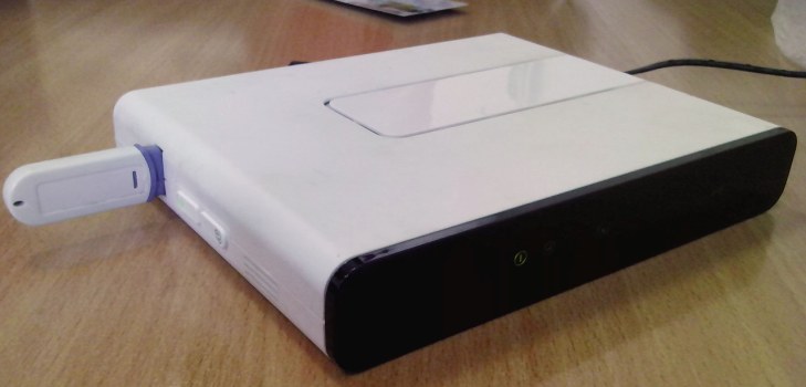 ingeschakelde router