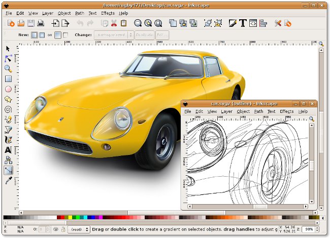Inkscape: gratis vector-editor Inkscape: gratis vector-editor