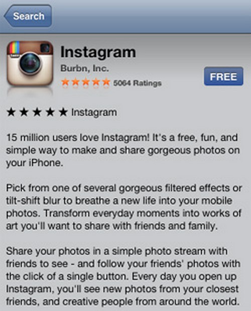 Instructies voor registratie op Instagram
