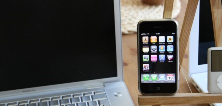 telefoon op de standaard