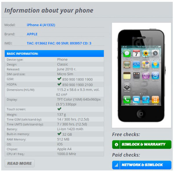 Hoe de iPhone op echtheid te controleren