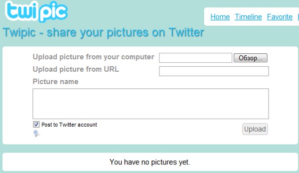 Hoe upload ik een foto naar Twitter?