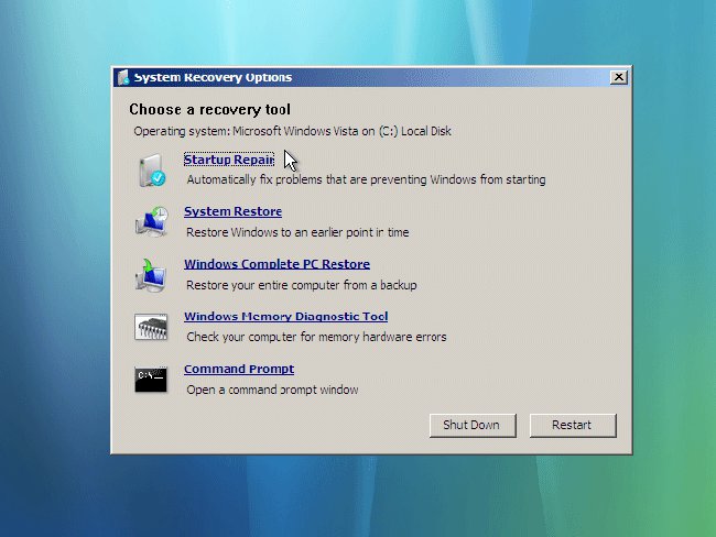Windows 7 is niet geladen: wat te doen
