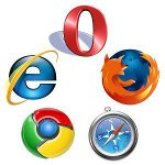 Zoek standaard in verschillende browsers