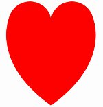 Valentines met hun eigen handen: teken een hart in GIMP