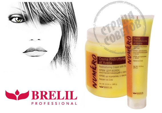 Brelil Numero Crema Ristrutturante All'Avena-crèmemasker met haverextract