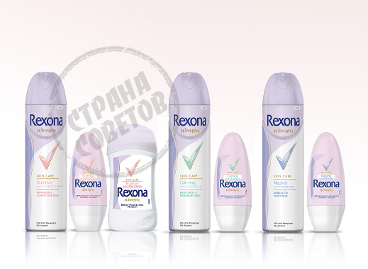 Rexona huidverzorging Rexona huidverzorging