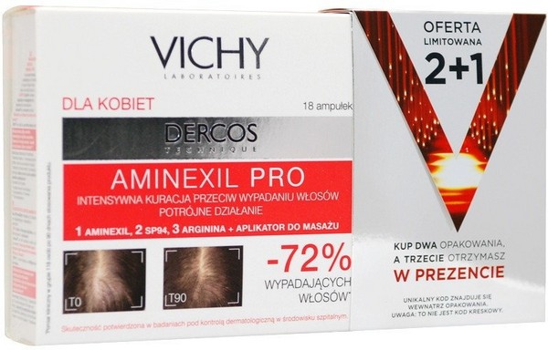 Dercos AMINEXIL SP94 Betekent tegen haaruitval voor MEN 12-ampullen Dercos AMINEXIL SP94 Betekent tegen haaruitval voor MEN 12-ampullen