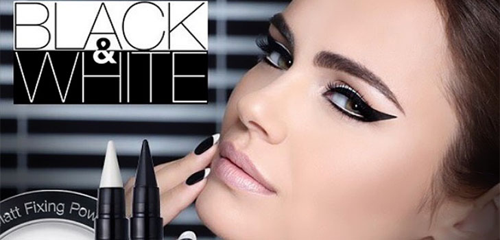 Black & White: een collectie make-up Isadora The Monochrome Look