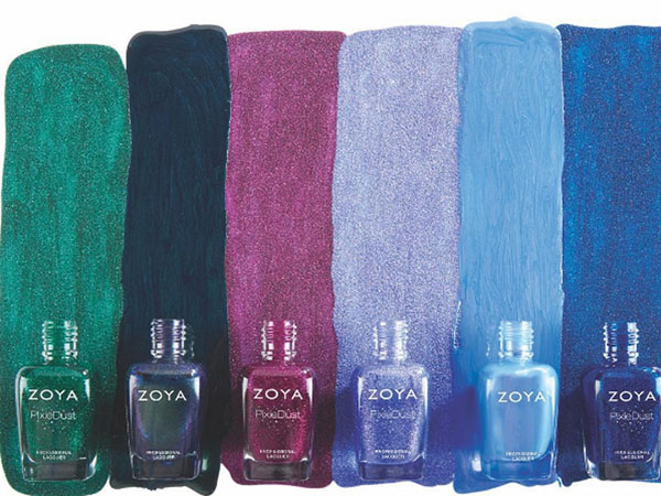 Glitter van edelstenen in de feestelijke collectie vernis Zoya Enchanted 2016-2017