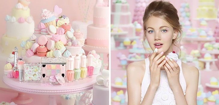 Schoonheid-dessert: voorjaarscollectie van make-up Jill Stuart Sweets Couture