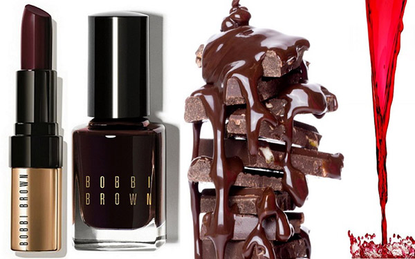 Dessert voor de vakantie: een verzameling make-up Bobbi Brown Wine & Chocolate