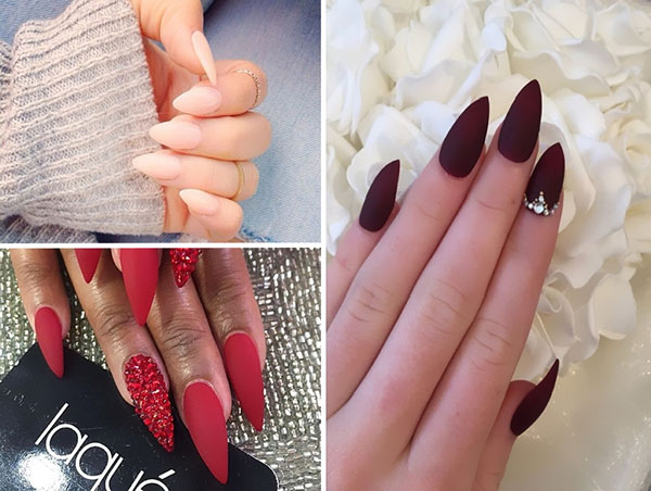 Disco returns: stiletto nagels - trend 2016-2017