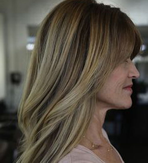 Effect van verbrand haar: oplichten