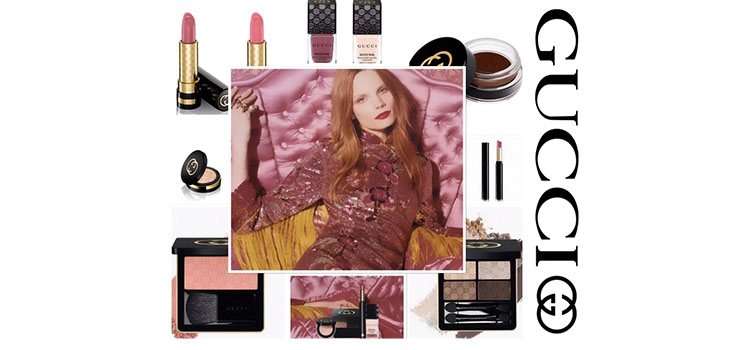 Deze mysterieuze roze: een verzameling make-up Gucci Beauty F / W 2016