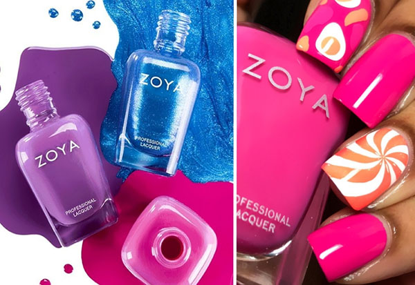 Extravaganza-kleuren: zomercollecties van vernis Zoya en Mavala