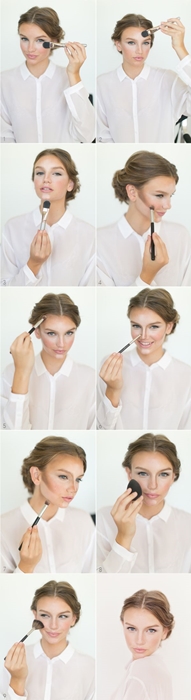 Glamoureuze make-up thuis