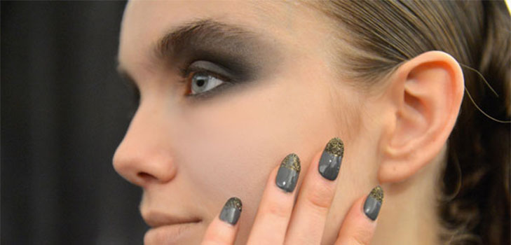 Glitter en Swarovski-stenen als trend van de wintermanicure 2016-2017