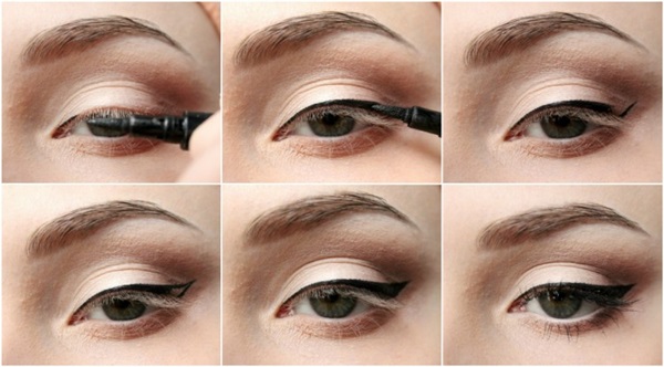 Hoe pijlen te tekenen voor eyeliner