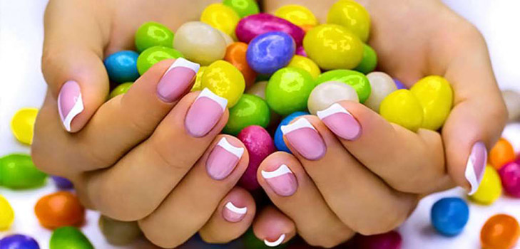 Gecombineerde manicure