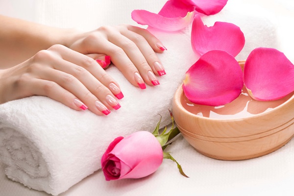 Gecombineerde manicure