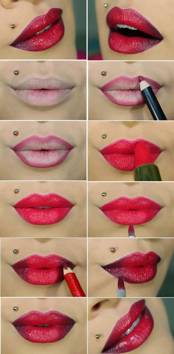 Mooie make-up voor de Haan van het nieuwe jaar 2017 voor blauwe, groene en bruine ogen - stapsgewijze foto- en videolessen