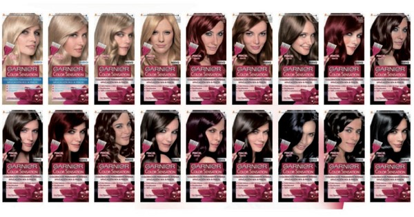 Haarverf Garnier - foto en video review