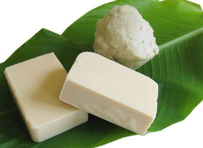 Lotion en dikke lichaamsolie met sheaboter