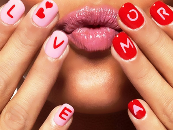 Liefde is ...: ideeën voor een mooie manicure voor Valentijnsdag