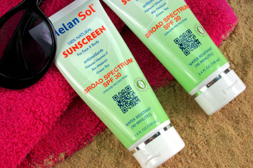 Crème na het zonnebaden voor het lichaam