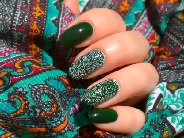 Manicure mehendi - zomer trend-2016