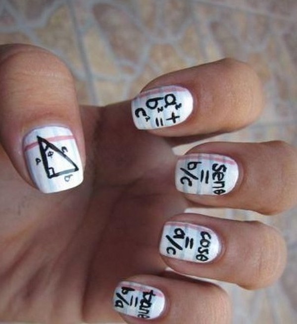 Welke manicure moet je op school maken op 1 september, een foto. Manicure-ideeën voor kennisdag voor leerlingen van de 9e en 11e klas