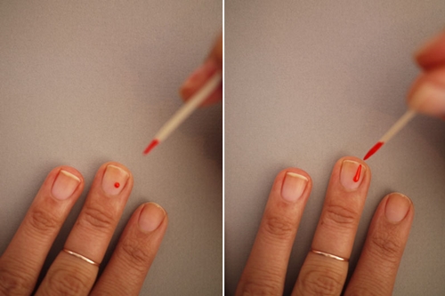 Manicure voor Halloween