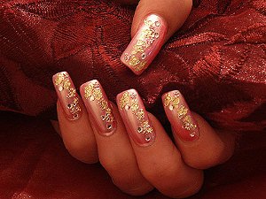 Manicure met folie